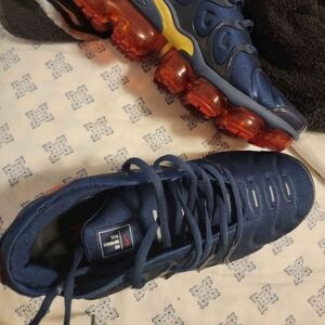 Nike  Blue and Orange Shoes